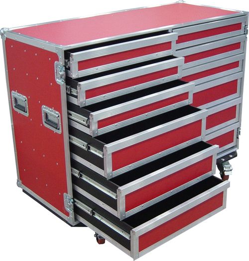 12 Drawer Tool Chest Flightcase