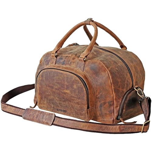 Scaramanga Leather Holdall