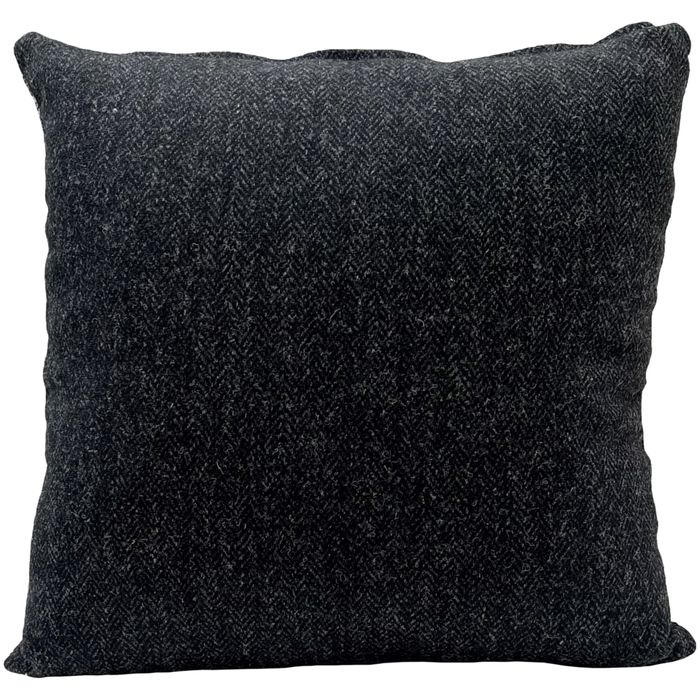 Iconic Originals Porsche Pepita Fabric with Charcoal Herringbone Harris Tweed