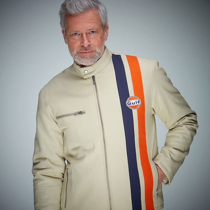 Grandprix Originals Gulf Men's Roadmaster Jacket Light Beige