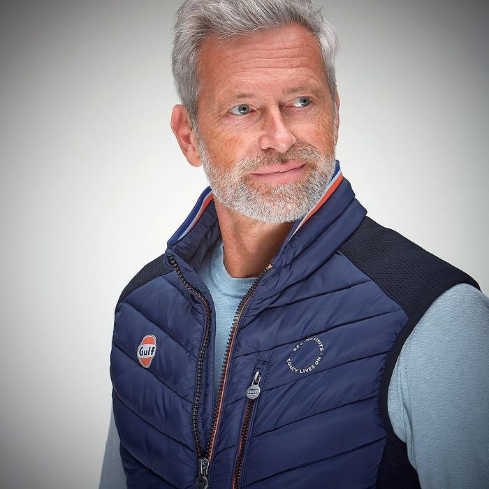 Grandprix Originals Gulf Hunter Vest Navy Blue