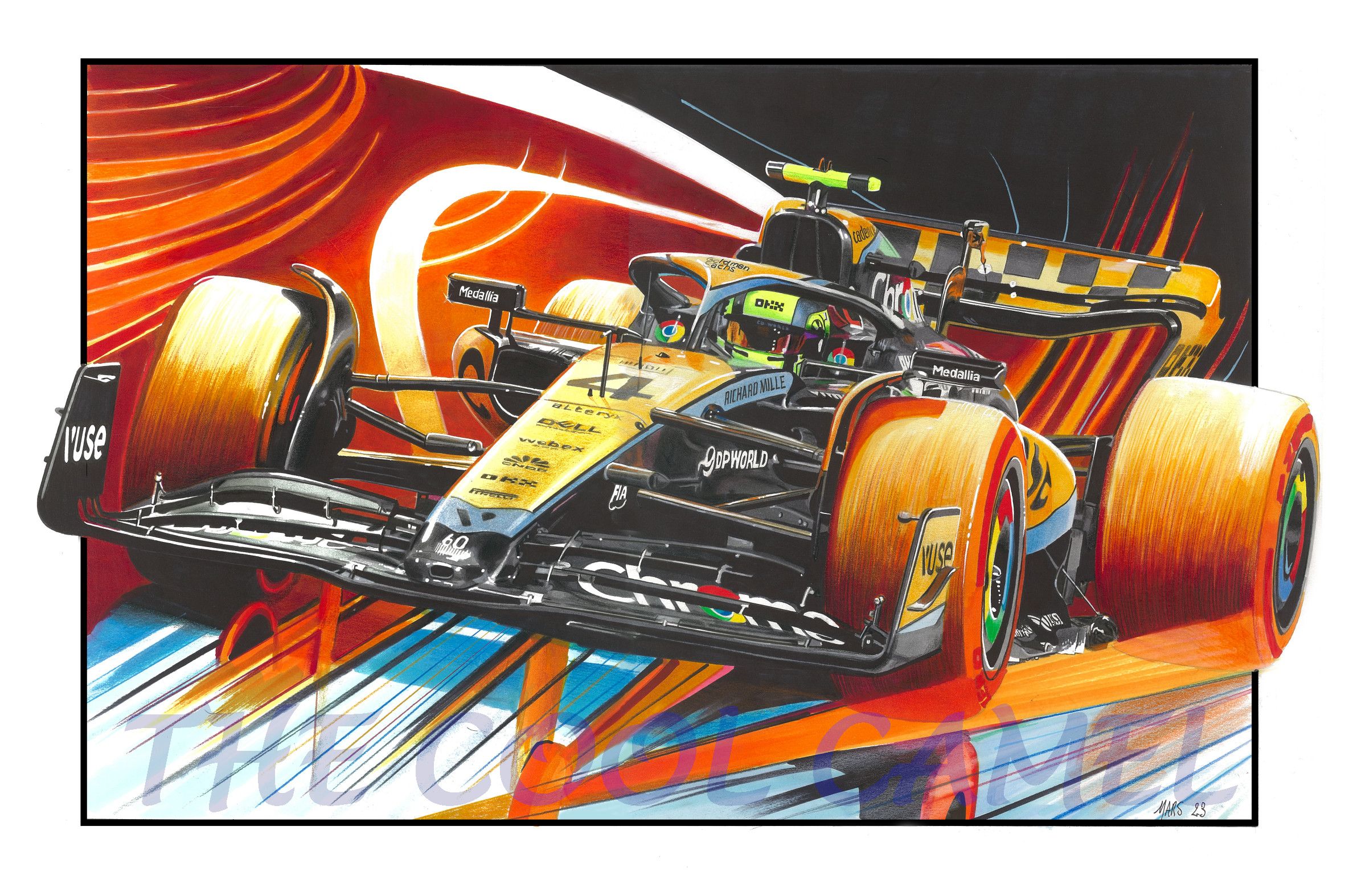 Cover image - Ian Burdis - AMS UK - The Cool Camel
