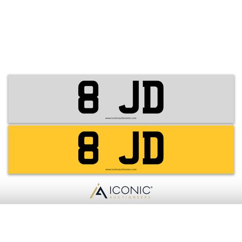 UK Registration Number 8 JD