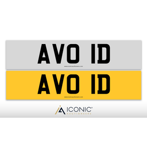 UK Registration Number AVO 1D