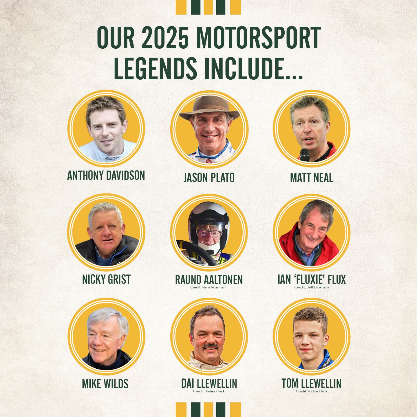 MOTORSPORT LEGENDS UNITE AT RACE RETRO 2025