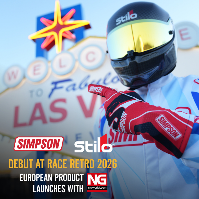 Stilo and Simpson Performance Products Join Forces at Race Retro 2026