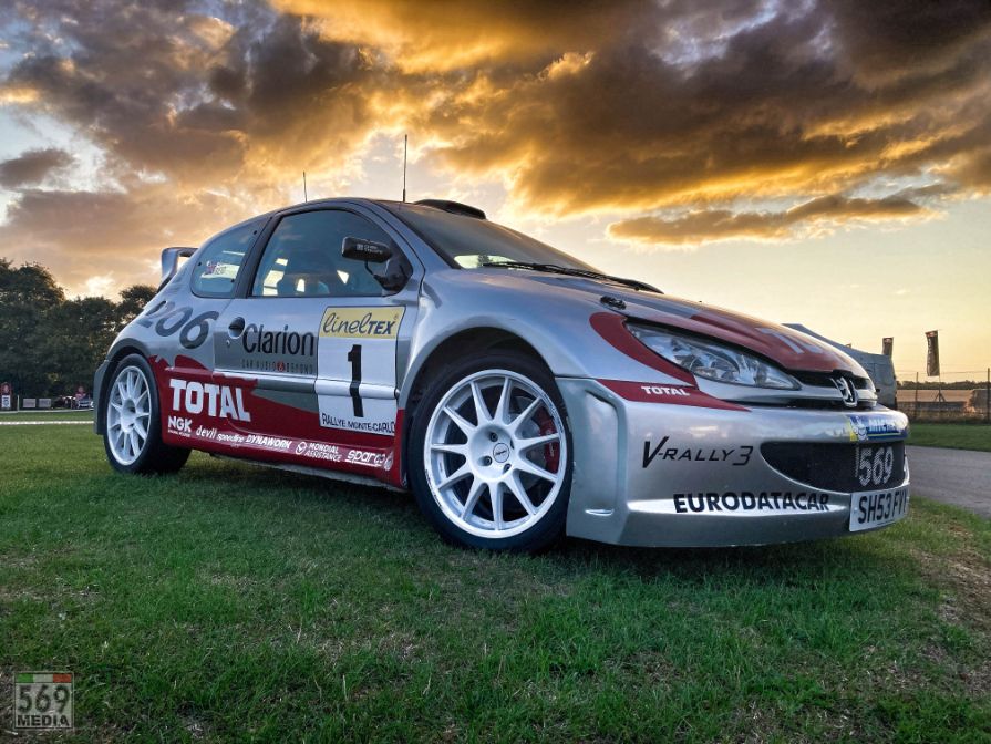 Anthony Fowler: 2003 Peugeot 206 WRC Richard Burns Tribute