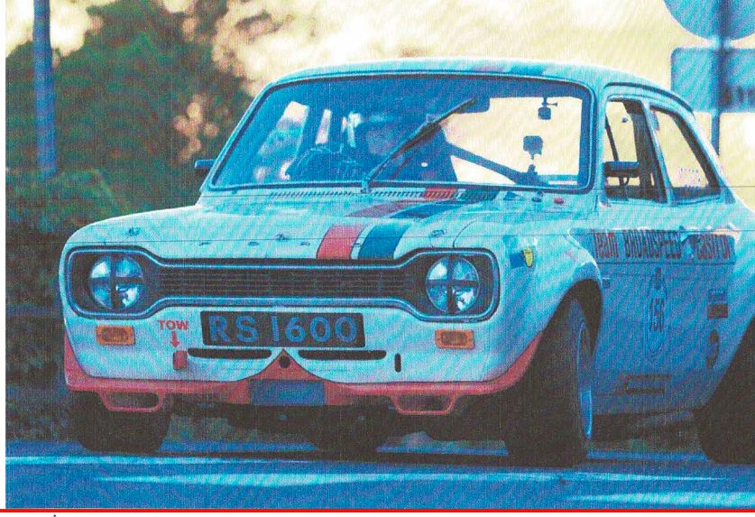 Derrin James: 1971 ‘Works’ Ford Escort RS1600 Broadspeed GP2