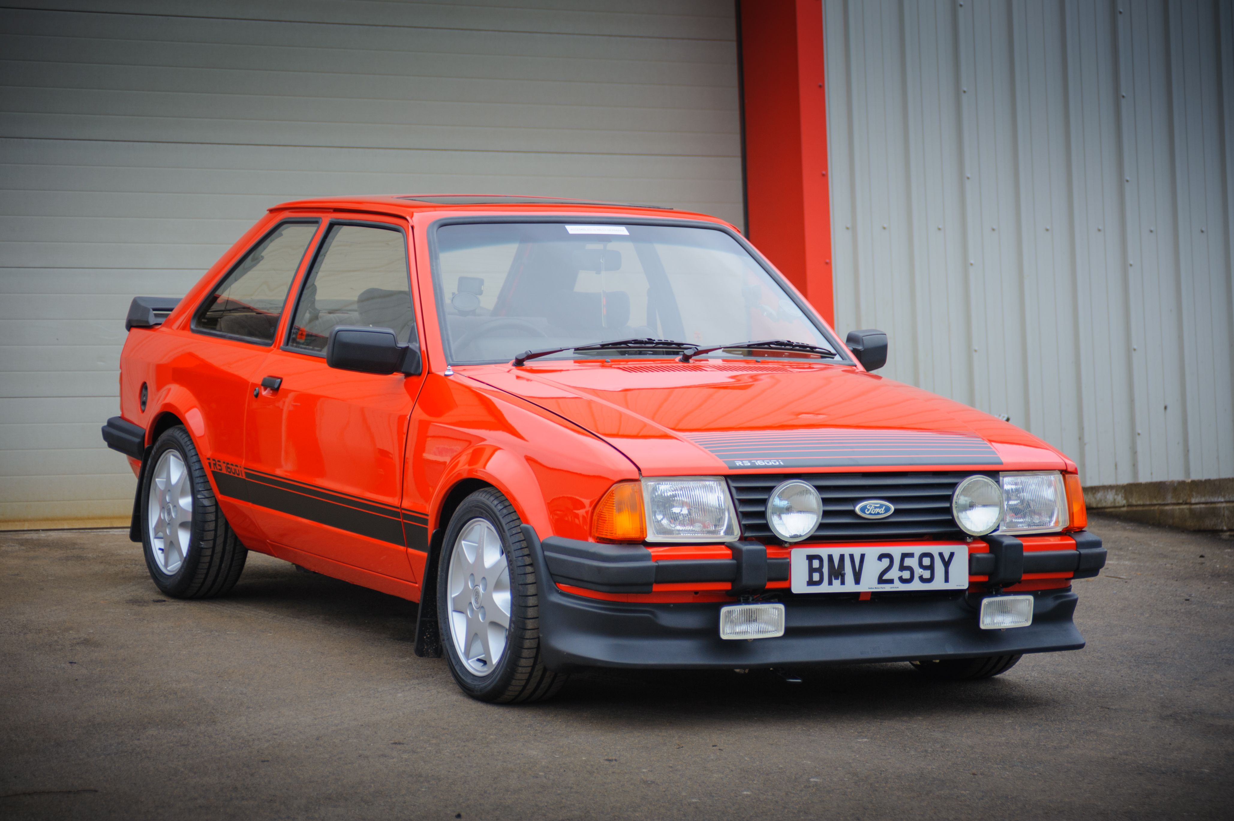 1983 Ford Escort RS1600i after restoration