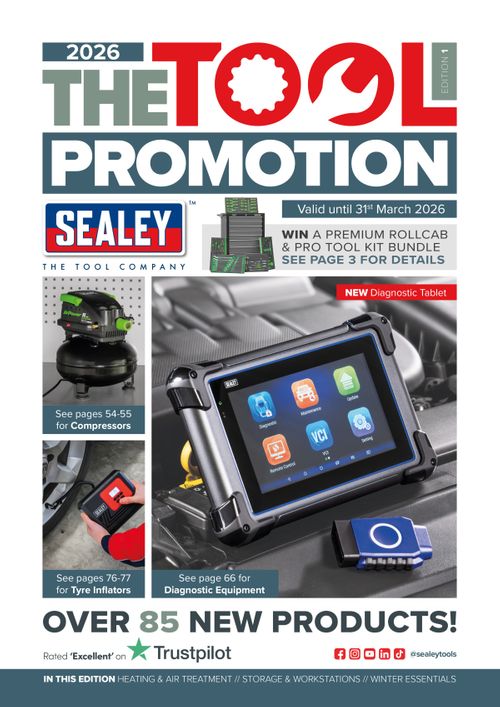 SEALEY Launches Latest Tool Promotion Packed with Exclusive Deals.