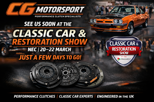 CG Motorsport Attending NEC Show March 2026