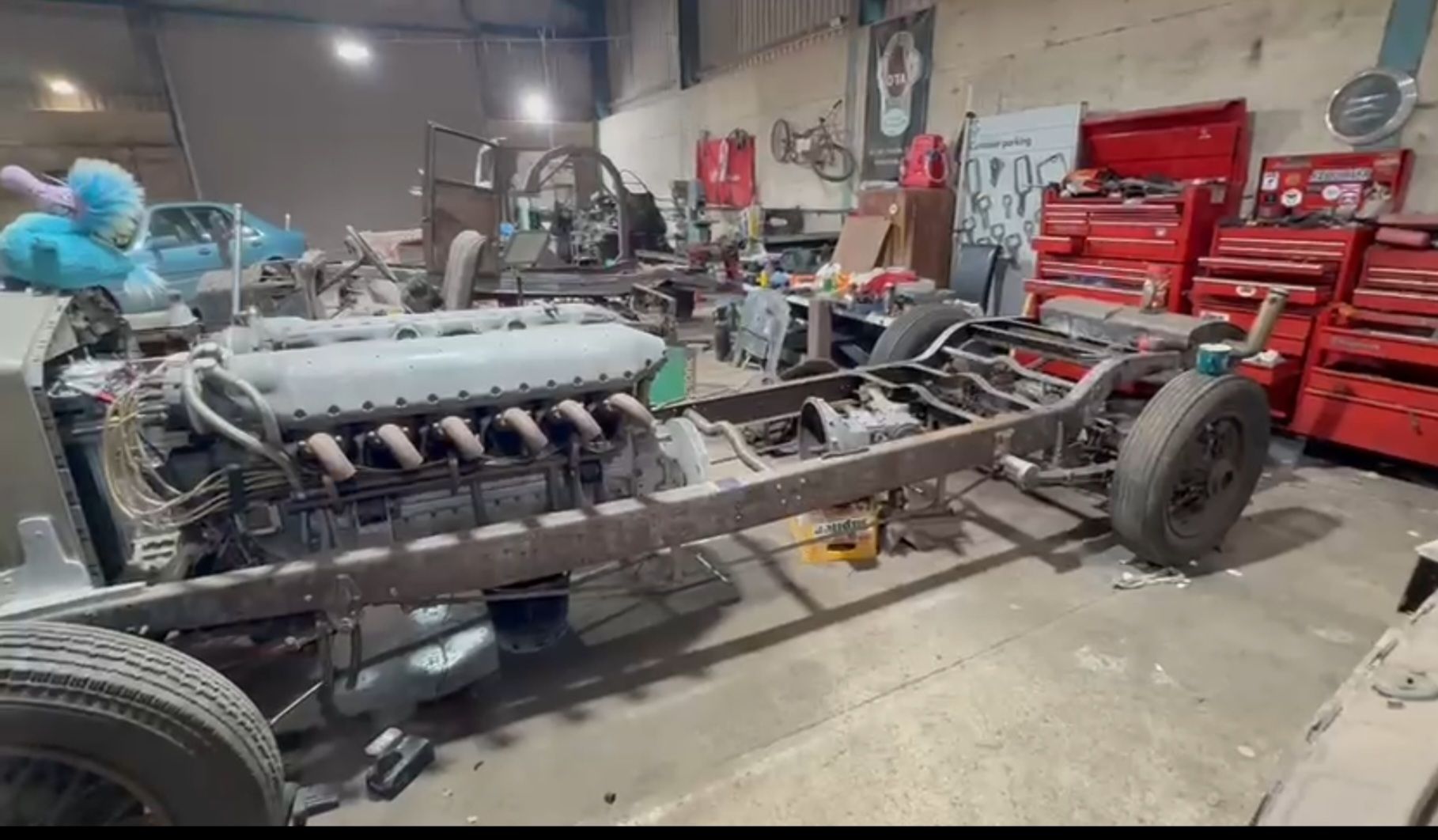 1934 Rolls Royce 20/25 with Fairfield Ranger 770 12.6 Litre V12 Aero Engine