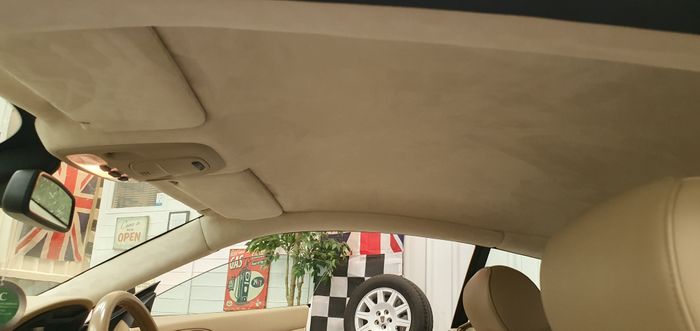 Headliner repair, restoration and re-trim services.