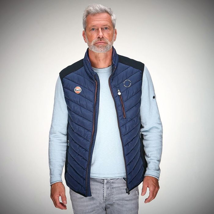 Grandprix Originals Gulf Hunter Vest Navy Blue