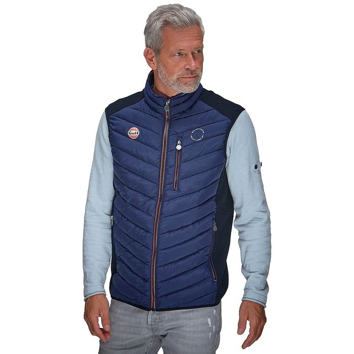 Grandprix Originals Gulf Hunter Vest Navy Blue