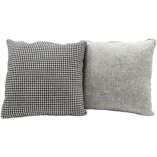 Iconic Originals Porsche Pepita Fabric with Grey Twill Harris Tweed