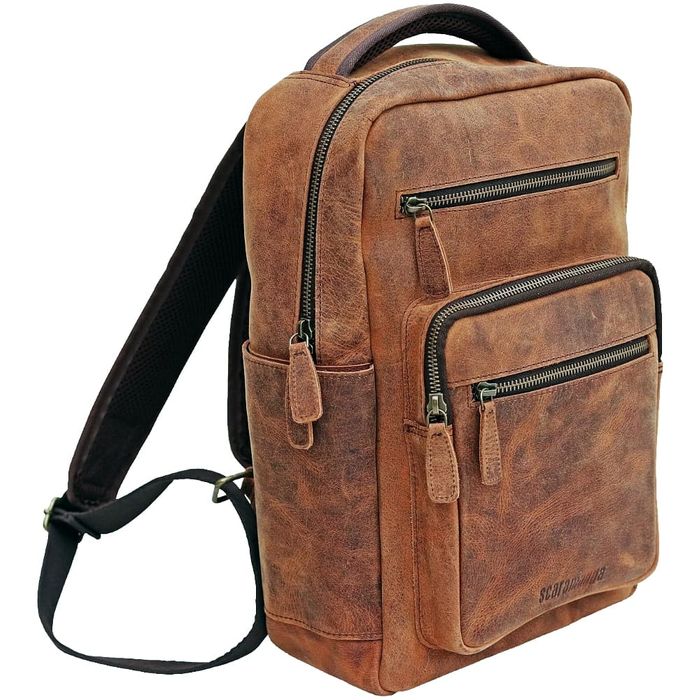 Scaramanga Shackleton Leather Backpack