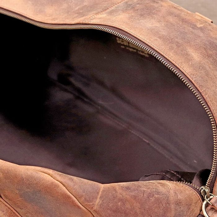 Scaramanga Leather Holdall
