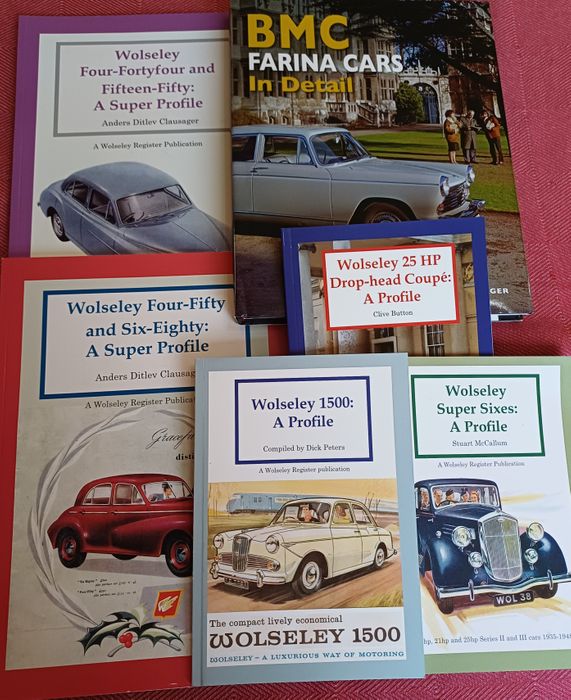 WOLSELEY REGISTER CLUB REGALIA