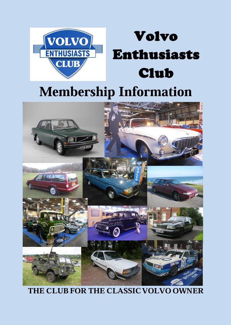 Volvo Enthusiasts Club Membership