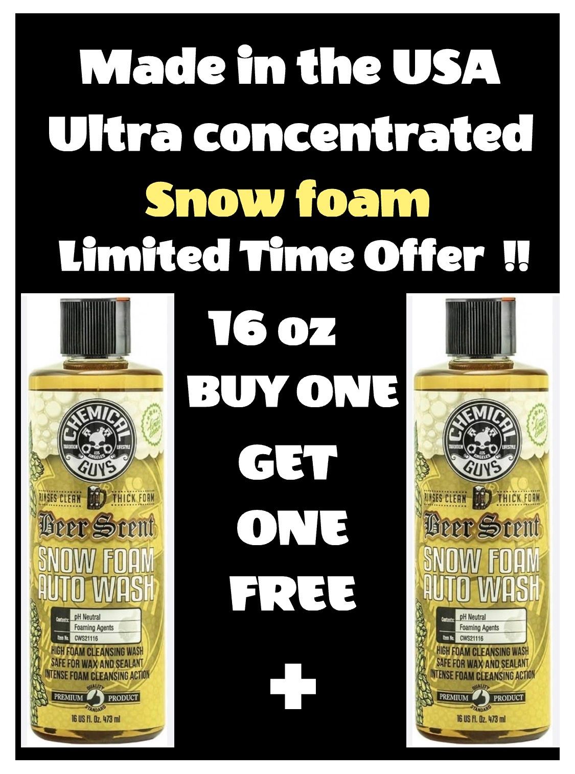 Snow foam chemical guys 