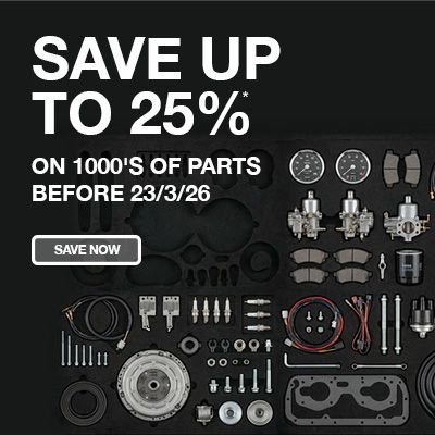 Save up to 25% on over 30,000 parts - Special Show Offer