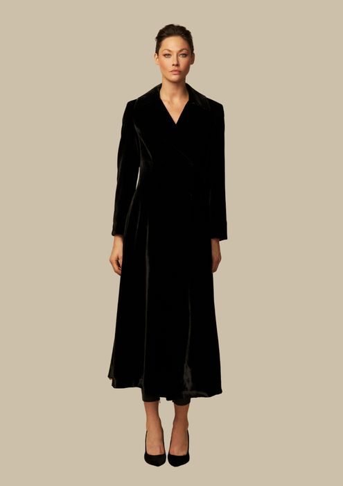 BLACK VELVET - WINDSOR COAT