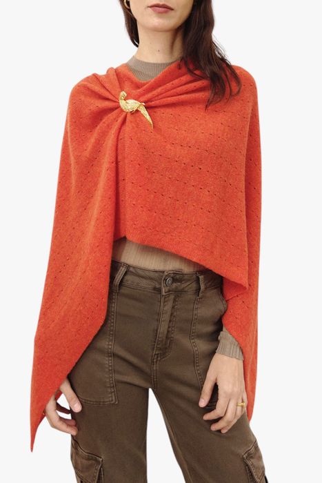Multiway cashmere ponchos