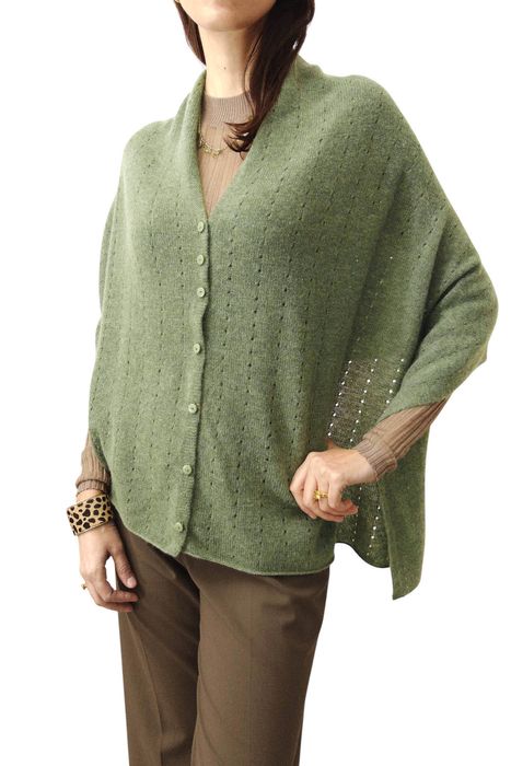 Multiway cashmere ponchos