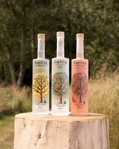Sapling Spirits: Naturally Smooth, Climate Positive Vodka and Gin