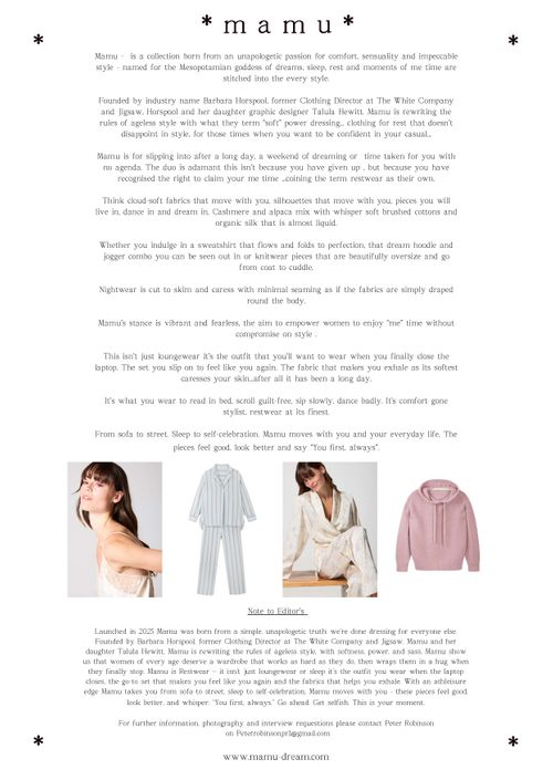Mamu Press Release 