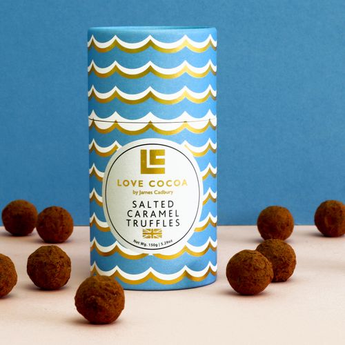 SALTED CARAMEL LIQUID CHOCOLATE TRUFFLES