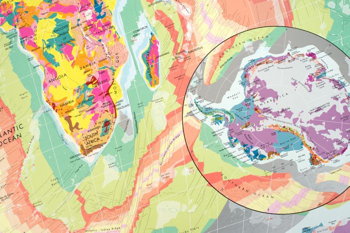 World Geology Map