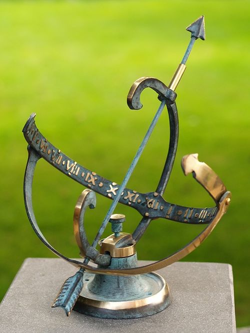 Armillary Sphere Sundial