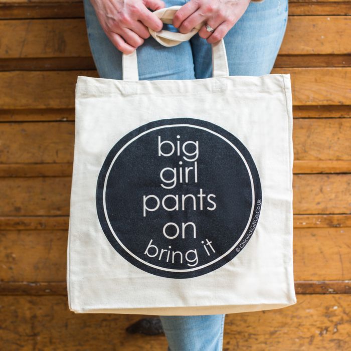 Screen Printed Canvas Tote Bags