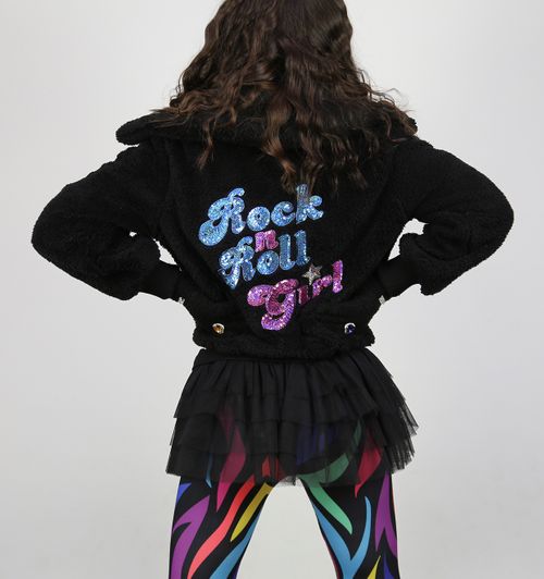 Rock'n Roll Girl Plush Jacket