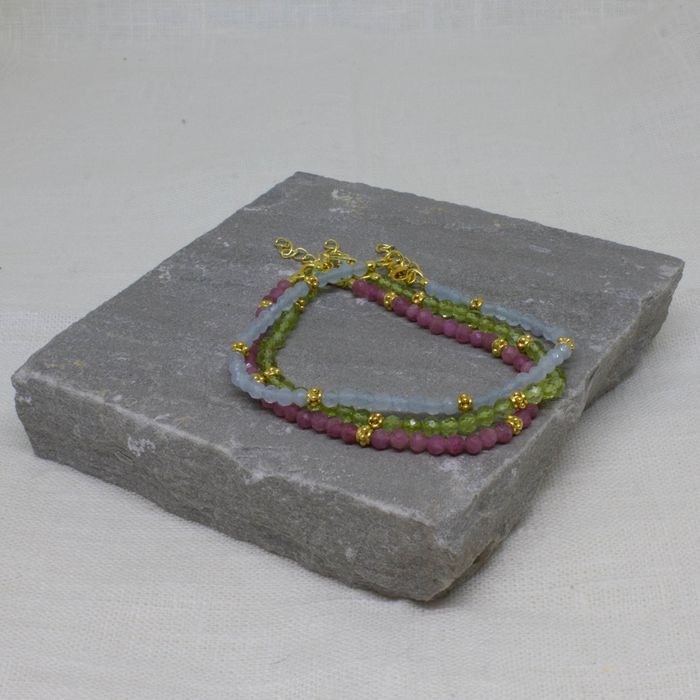 Boho Beaded Semi Precious Necklaces and Bracelets