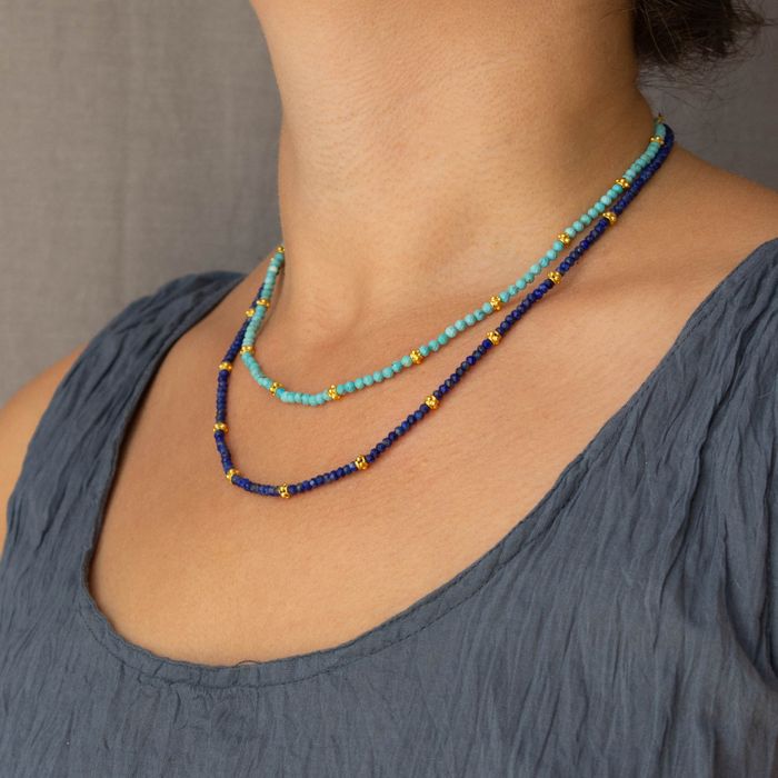 Boho Beaded Semi Precious Necklaces and Bracelets