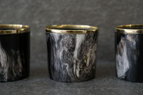 Brass Rimmed Planter