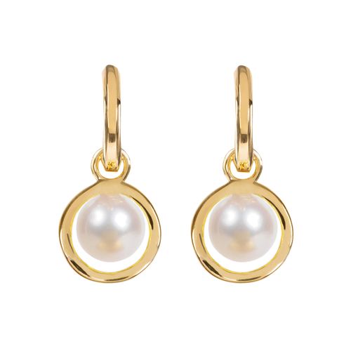 Palermo Drop Earrings with Pearl