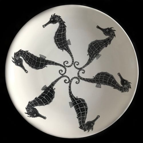 Circling Seahorses