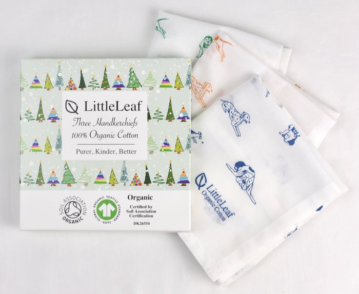 Organic cotton handkerchiefs