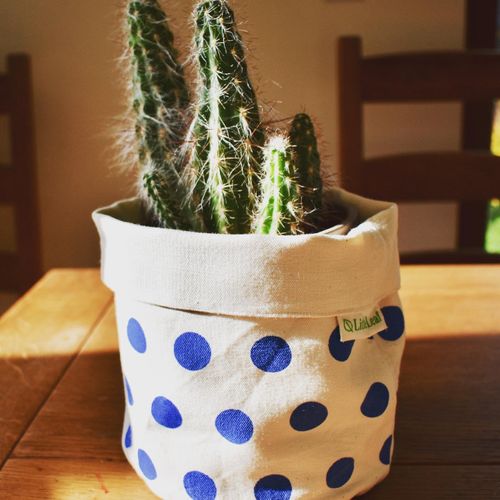 organic cotton fabric pots