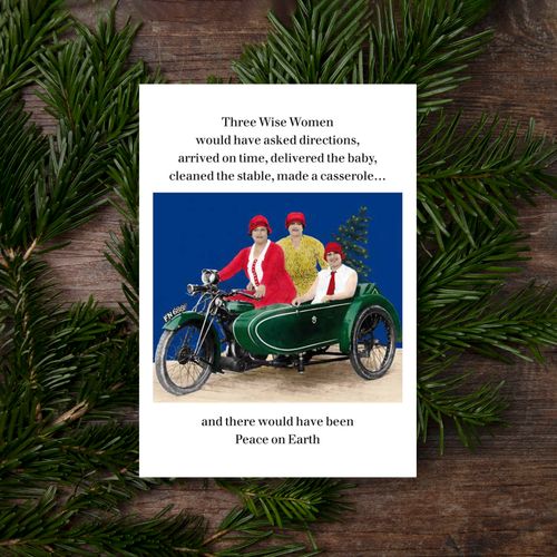 Three Wise Women Christmas Card