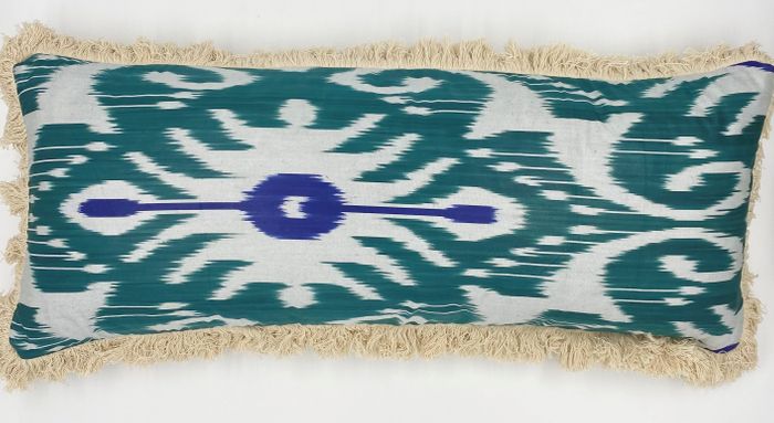 Silk Ikat Long Cushions