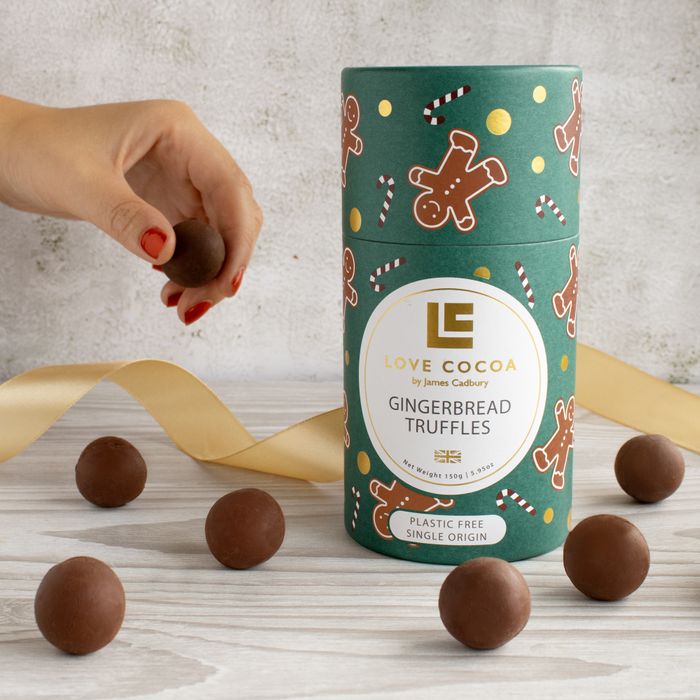 GINGERBREAD CHOCOLATE TRUFFLES