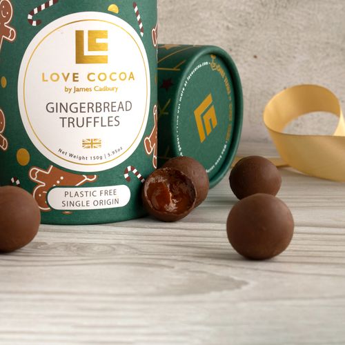 GINGERBREAD CHOCOLATE TRUFFLES