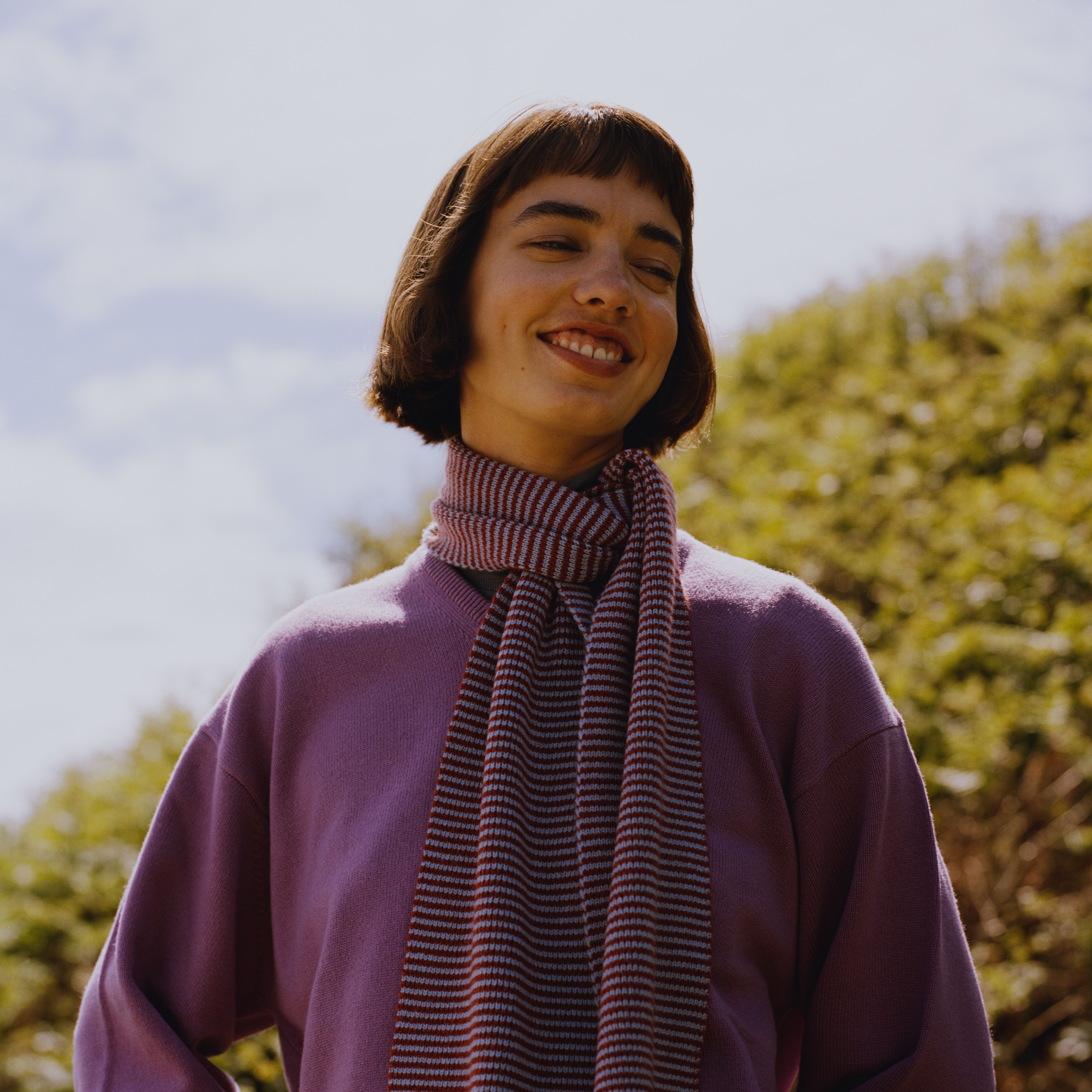 Stripey Scarves
