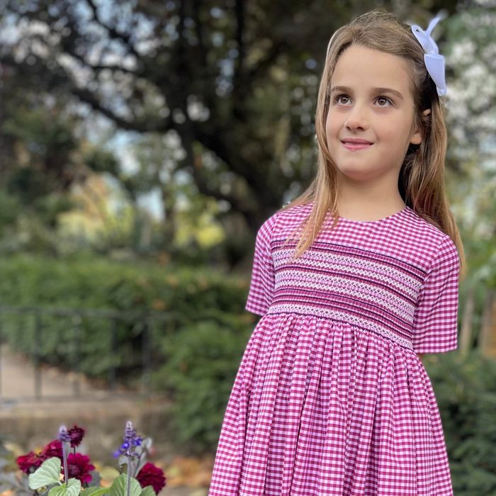 Cressida Handsmocked Dress & Bow