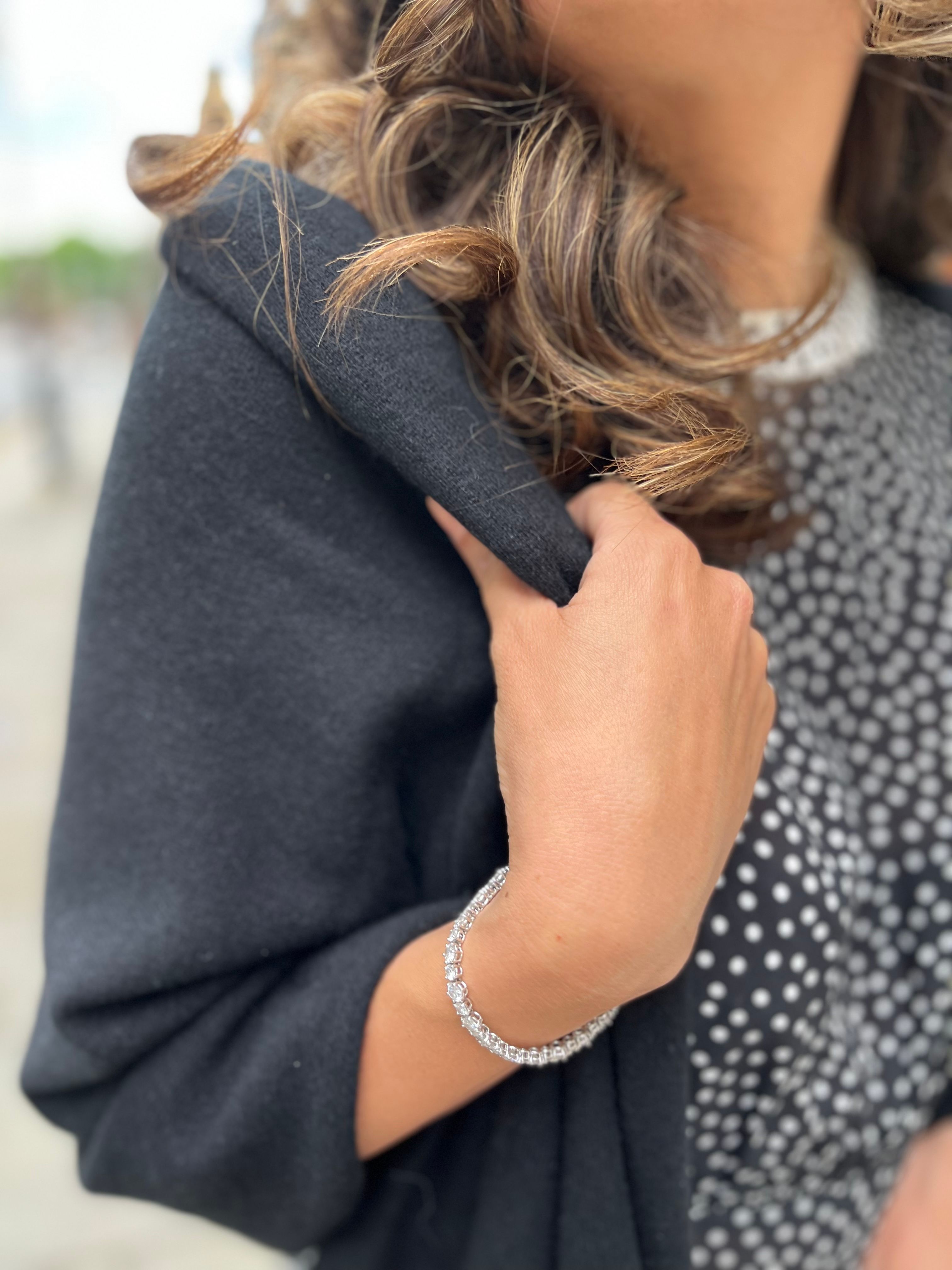 Oversized Pure Cashmere Black Wrap